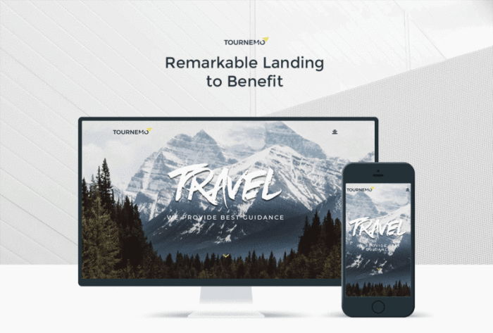 Tournemo - Travel Elementor WordPress Landing Page Template - Features Image 1