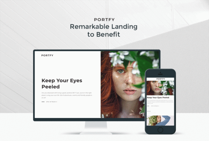 Portfy - Creative Elementor WordPres Landing Page Template - Features Image 1