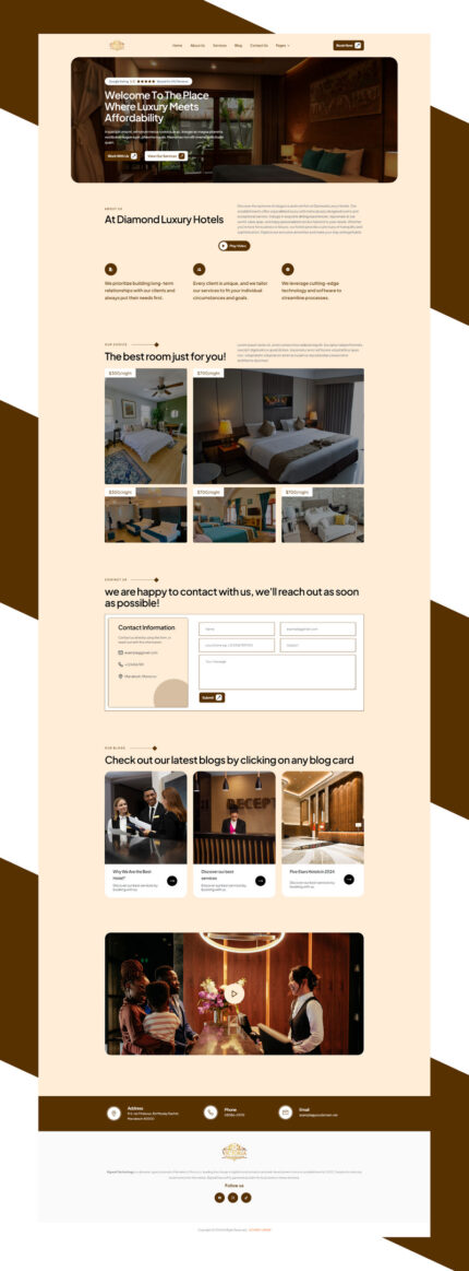 Luxury Hotel - Premium HTML & Bootstrap Landing Page Template - Features Image 1