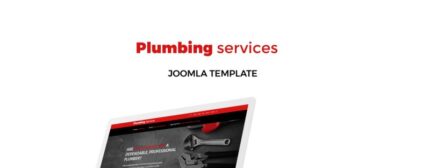 Plumbing Services Joomla Template - Features Image 1