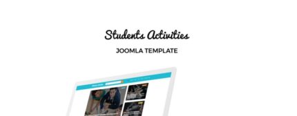 Student Activities Joomla Template - Features Image 1