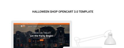 Creepy Head - Halloween Shop OpenCart Template - Features Image 1