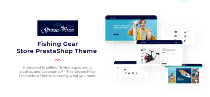 Grosse Prise - Fishing Gear Store PrestaShop Theme - Features Image 3