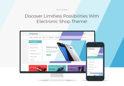 Electrolux - Electronics Shop Elementor WooCommerce Theme - Features Image 1