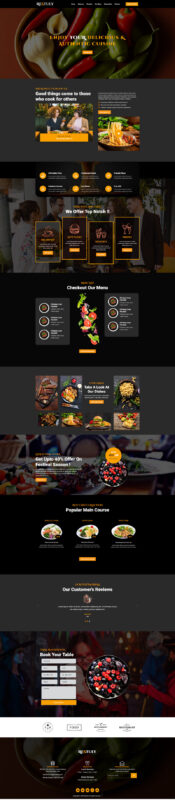 Restuly Fast Food And Resturant Full Responsive Wordpress Theme - Features Image 1