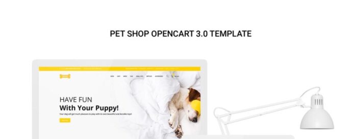 Woof - Simple Pet Supplies Online Shop OpenCart Template - Features Image 1