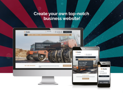 Roaden - Road Construction WordPress Elementor Theme - Features Image 1