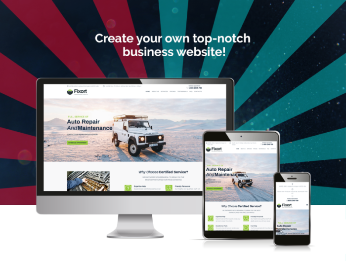 Fixort - Car Repair Service WordPress Elementor Theme - Features Image 1