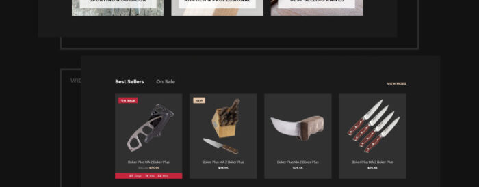 LAME - Knife Store PrestaShop Theme - Features Image 5