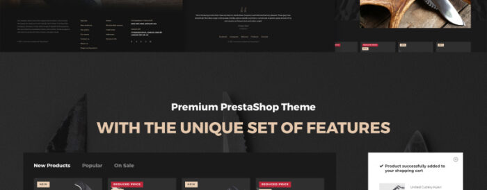 LAME - Knife Store PrestaShop Theme - Features Image 12