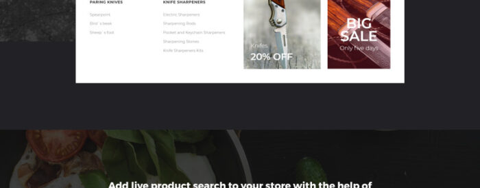 LAME - Knife Store PrestaShop Theme - Features Image 17