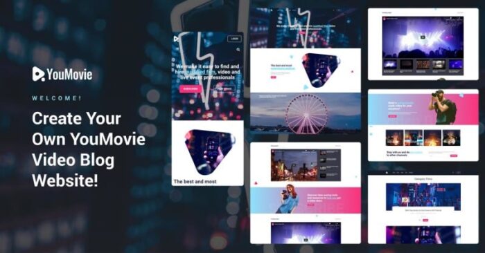 YouMovie - Videography WordPress Elementor Theme - Features Image 1