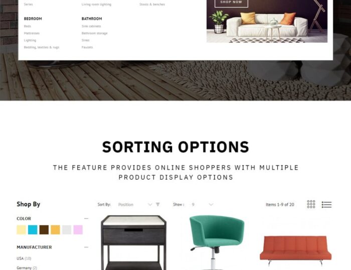 ILEA - Decor & Furniture Magento Theme - Features Image 10