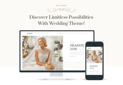 Alegria - Wedding Salon Elementor WooCommerce Theme - Features Image 1