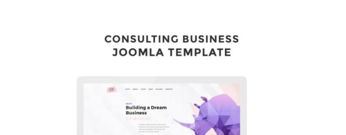 C/H Glitch - Consulting Modern Joomla Template - Features Image 1