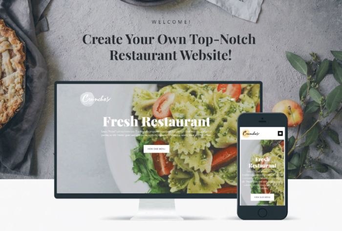 Crunchos - Restaurant Ready-to-Use Modern WordPress Elementor Theme - Features Image 1