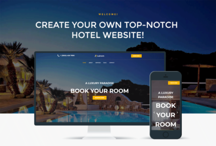 Lairom - Hotel Multipurpose Modern WordPress Elementor Theme - Features Image 1