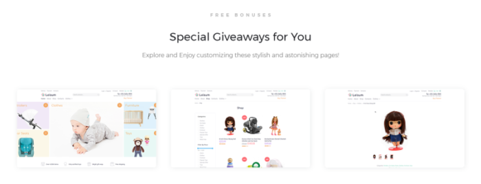 Leisum - Kids Store ECommerce Minimal Elementor WooCommerce Theme - Features Image 2