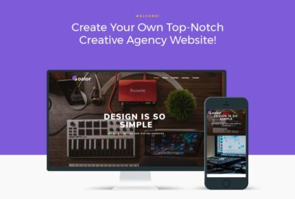 Goalor - Creative Agency Multipurpose Modern WordPress Elementor Theme - Features Image 1