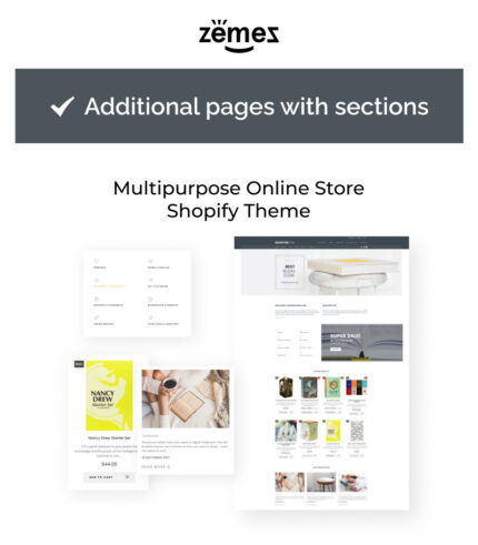 Books Responsive Shopify Theme - Features Image 1