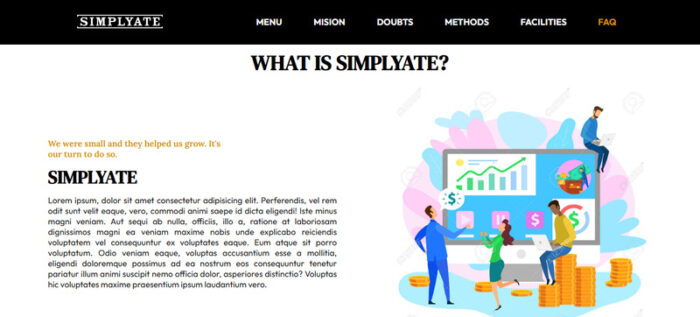 Simplyate - Business React Responsive Template - Features Image 4