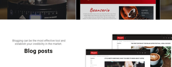 Beanserio - Professional Coffee Machine Store Clean Bootstrap Ecommerce PrestaShop Theme - Features Image 10