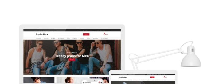 Denim Story - Jeans E-commerce Clean OpenCart Template - Features Image 1