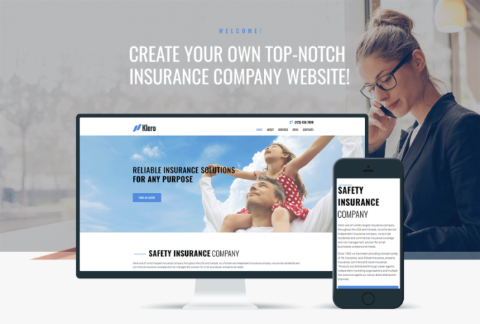 Klero - Insurance Services Multipurpose Classic WordPress Elementor Theme - Features Image 1