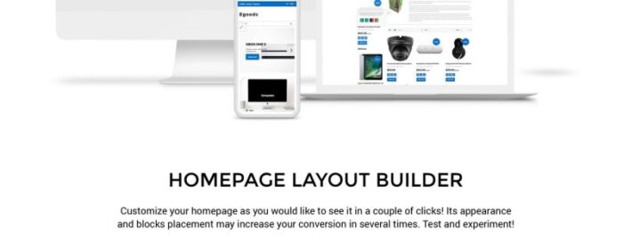 Egoods - Modern Electronics Shop OpenCart Template - Features Image 2