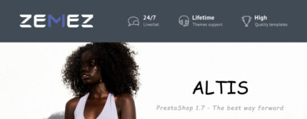 Altis - Fashion Store Clean Bootstrap Ecommerce PrestaShop Theme - Features Image 1