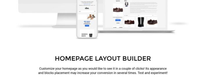 Sho. - Shoe Store E-Commerce Clean OpenCart Template - Features Image 2