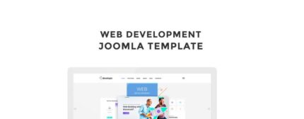 developic - Web Development Studio Clean Joomla Template - Features Image 1