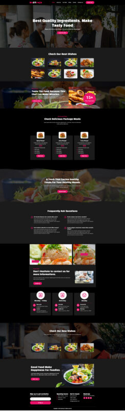 Restroja Fast Food And Resturant Full Responsive Wordpress Theme - Features Image 1