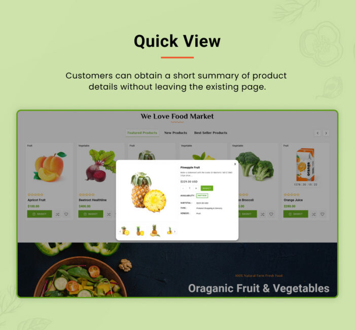 Organic Mega Food and Fresh Grocery Shopify 2.0 Responsive Template - Features Image 11