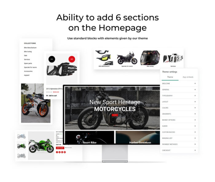 Mototab - Cars & Motorcycle Modern Shopify Theme - Features Image 2