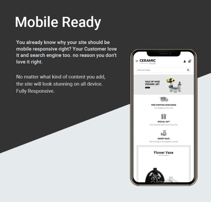 Ceramic world - Responsive Prestashop Theme - Features Image 2