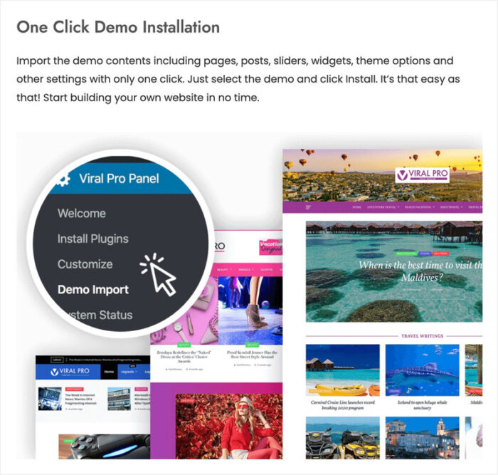 Viral Pro - Modern & Creative Newspaper Magazine, Blog & News WordPress Theme - Features Image 5