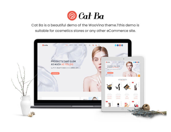 Cat Ba - Beauty Store & Natural Cosmetics Theme WooCommerce Theme - Features Image 1