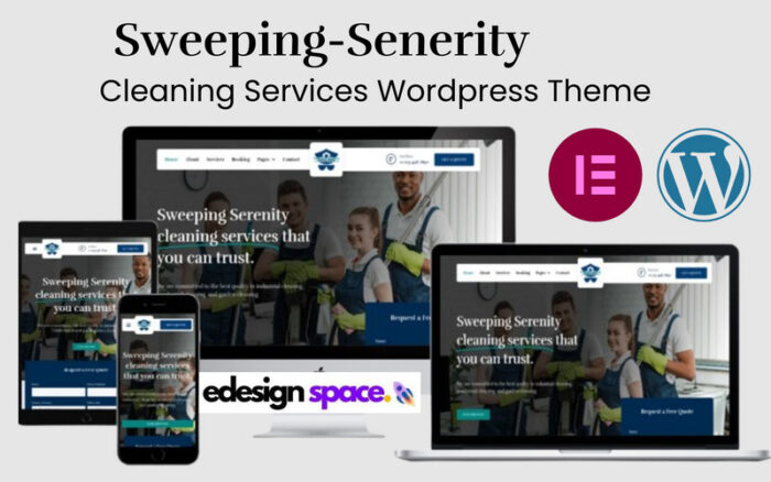 Sweeping Serenity  - Cleaning Services WordPress Theme - Features Image 1