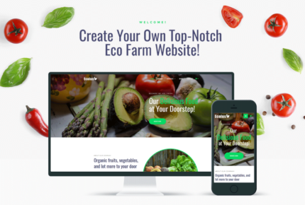 Ecolus - Organic Food Delivery ECommerce Modern WordPress Elementor Theme - Features Image 1