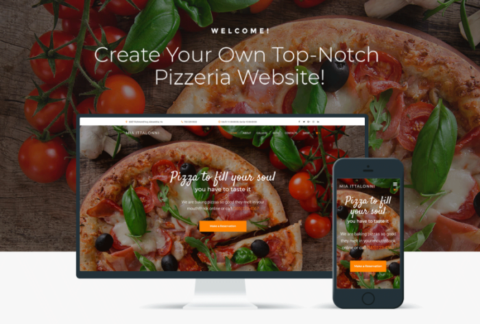 Mia Ittalonni - Pizzeria ECommerce Modern WordPress Elementor Theme - Features Image 1