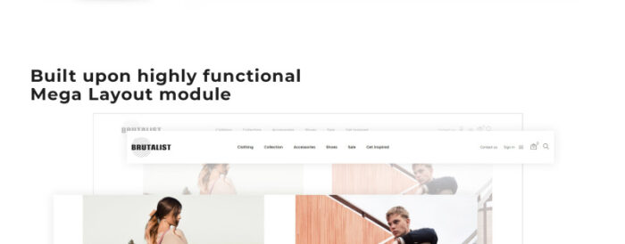 Brutalist -  Fashion Store Bootstrap Ecommerce Modern PrestaShop Theme - Features Image 5