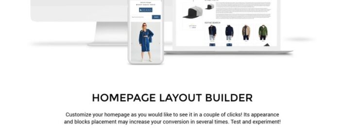 BJeans - Jeans E-commerce Modern OpenCart Template - Features Image 2