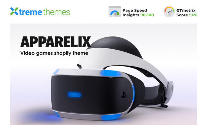 Apparelix Video Games Shopify Theme - Features Image 1