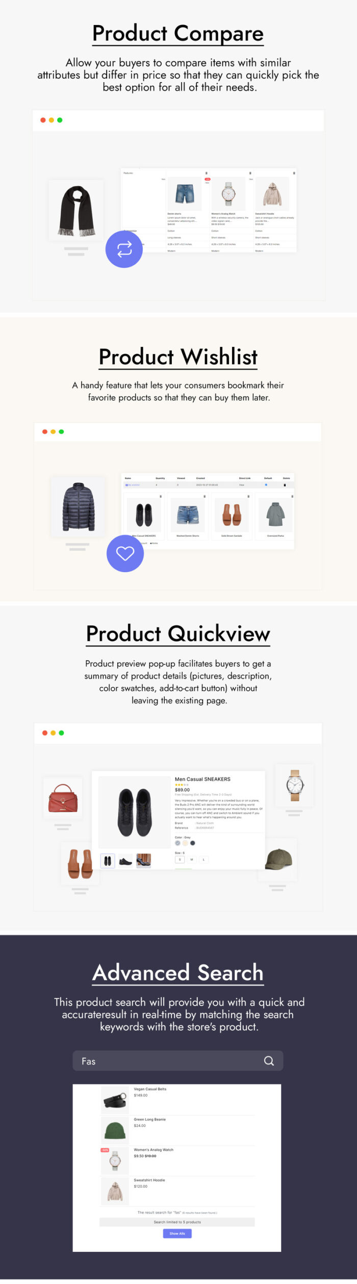 Troniic Fashion and Clothes PrestaShop Theme - Features Image 3