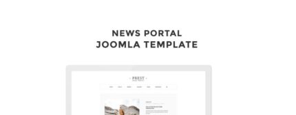 Prest - News Portal Multipage Creative Joomla Template - Features Image 1