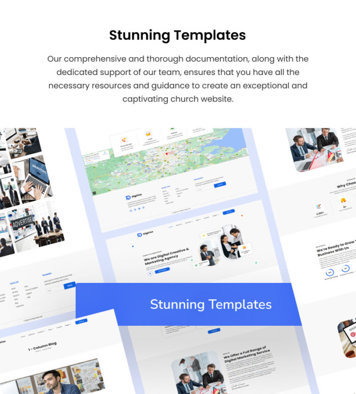Digirise  - Marketing Agency Ready to Use Elementor Template Kit - Features Image 2