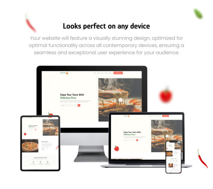 Delicious Pizza- Pizza Restaurant Elementor Landing page Template - Features Image 7