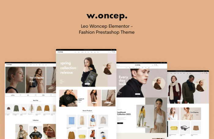 Leo Woncep Elementor - Fashion Prestashop Theme - Features Image 1