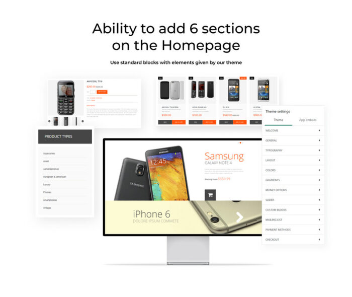 Mobile Phones eCommerce Shopify Theme - Features Image 2